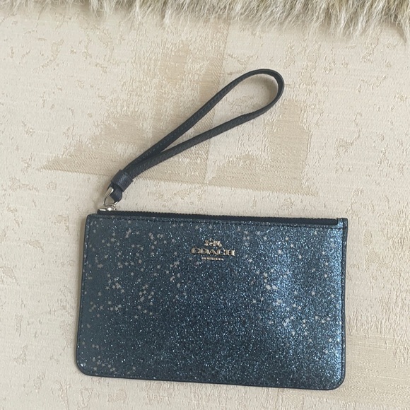 Coach Glitter Wristlet - Picture 1 of 6